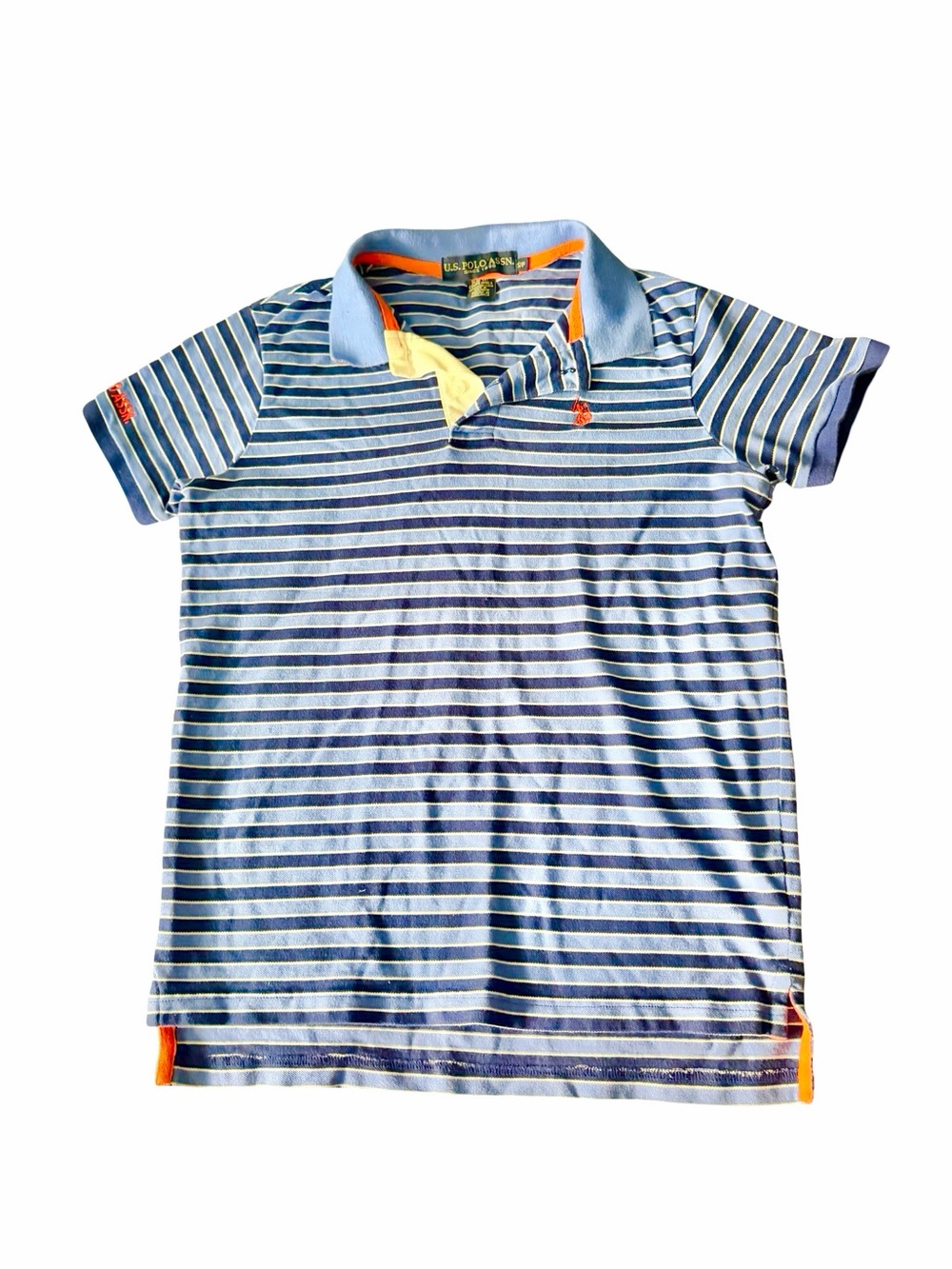 Y2K U.S. Polo Assn Striped Polo Small